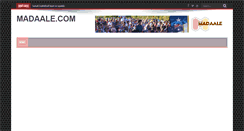 Desktop Screenshot of madaale.com