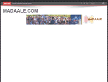 Tablet Screenshot of madaale.com